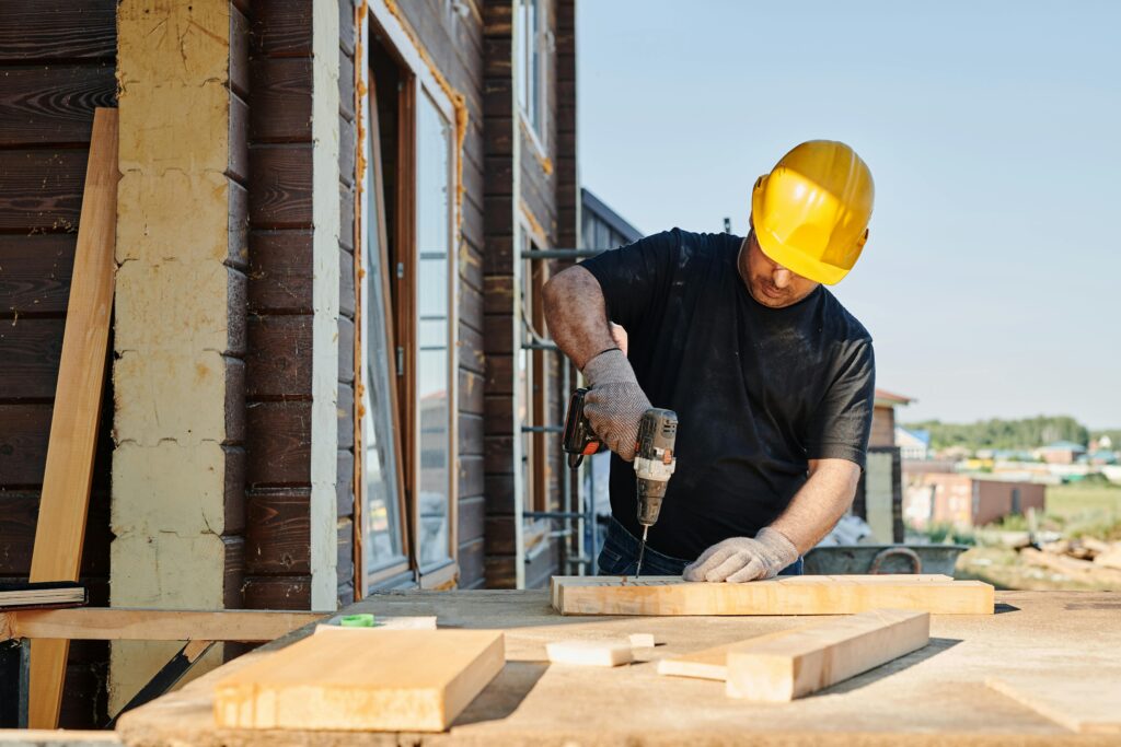 General contractor managing residential construction project — how we build GC websites
