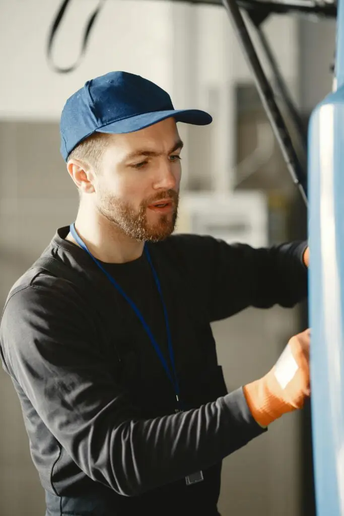 Handyman with tools working on home repair — handyman website design and branding