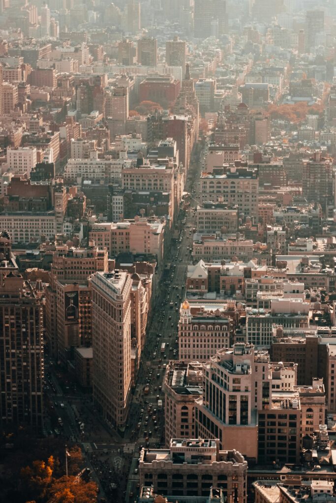 Manhattan skyline at twilight — HVAC website design for New York City contractors in 2026 by Journela